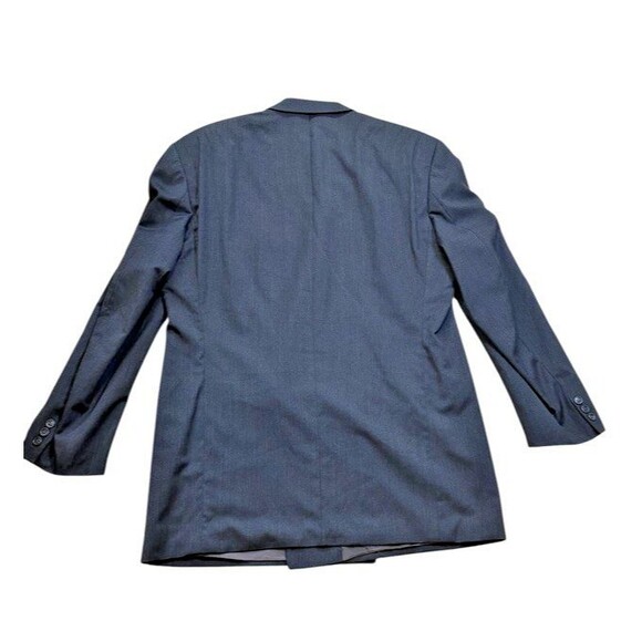Baumler Blazer Mens Size 46 Double Breasted Wool Vitale Barberis Canonico Jacket - Picture 5 of 11